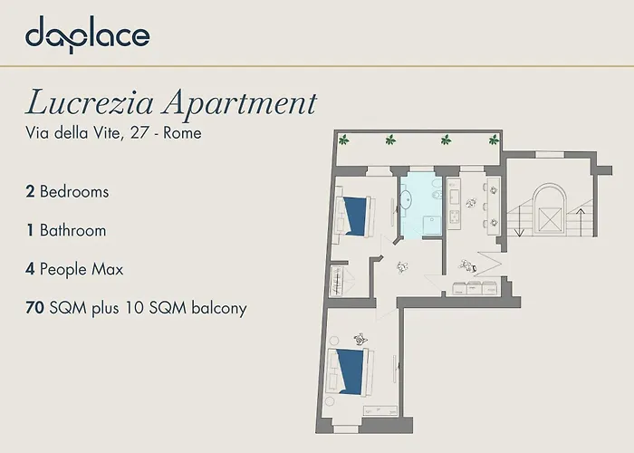 Apartamento Daplace - Lucrezia Roma